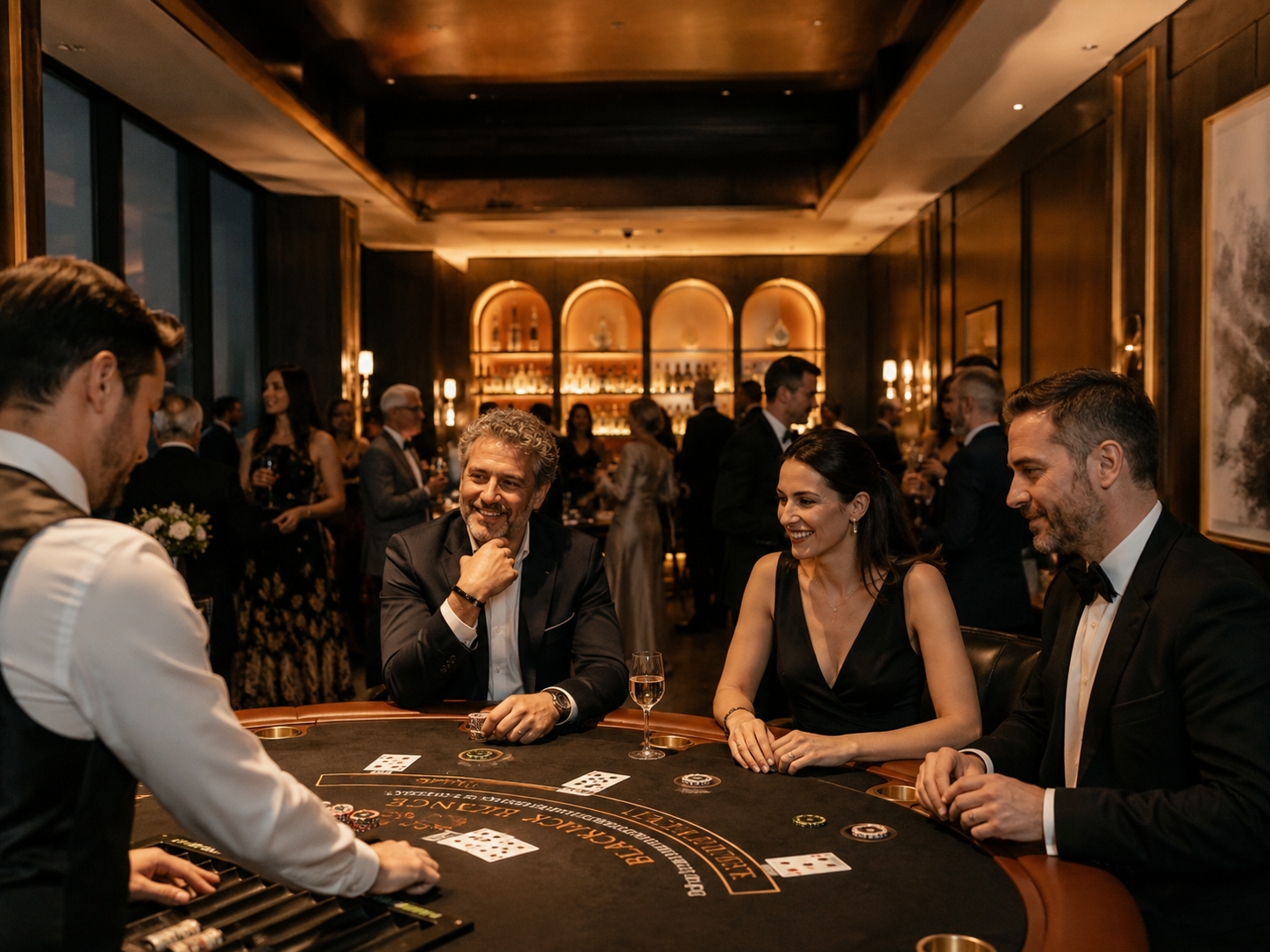 VIP kaszinó tematikájú rendezvény